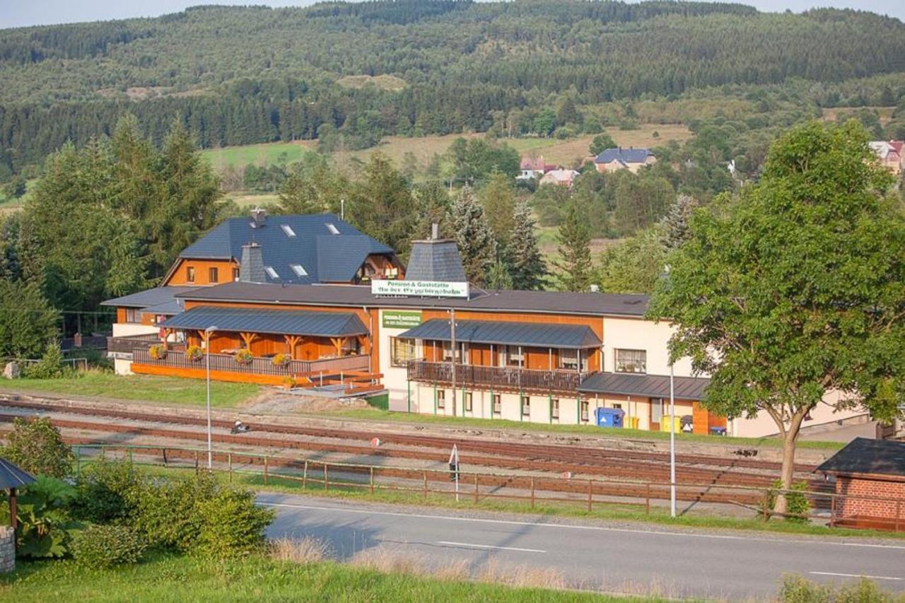 Pension An Der Erzgebirgsbahn Oberwiesenthal Exterior foto